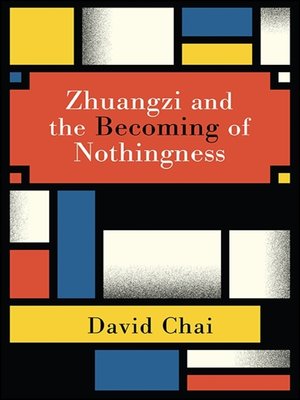 cover image of Zhuangzi and the Becoming of Nothingness